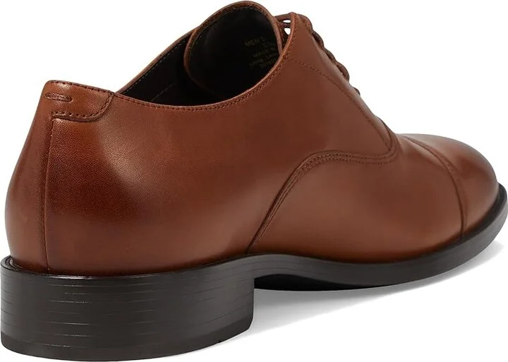 Cole Haan Hawthorne Cap Toe Oxford Men's Lace Up Wing Tip Shoes British Tan : 7 D - Medium, Leather - Image 4