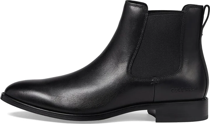 Cole Haan Hawthorne Chelsea Boot Men's Boots Black : 7.5 D - Medium, Leather - Image 5