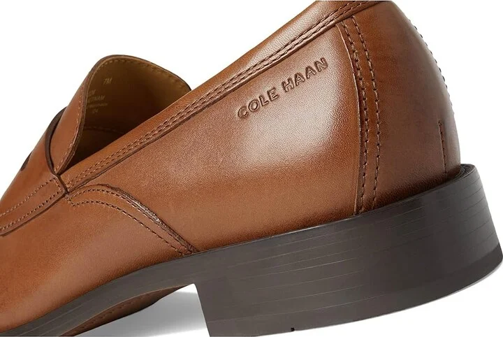 Cole Haan Hawthorne Penny Loafer Men's Shoes Habana : 10 D - Medium, Leather/Synthetic - Image 7