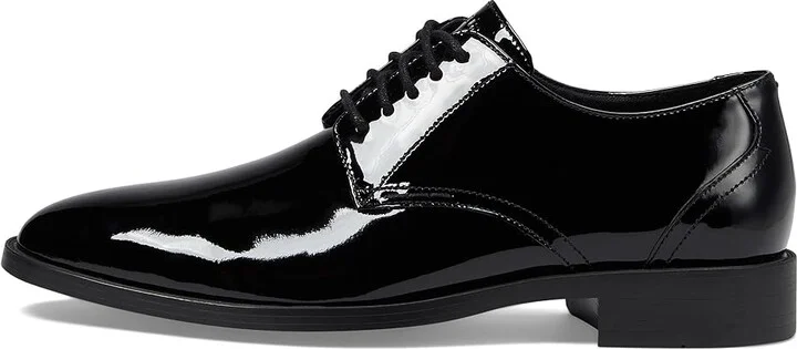 Cole Haan Hawthorne Plain Oxford Men's Shoes Black Patent/Black : 7.5 D - Medium, Leather - Image 6