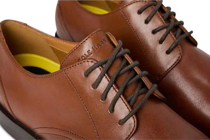Cole Haan Hawthorne Plain Oxford Men's Shoes British Tan : 10 D - Medium, Leather - Image 7