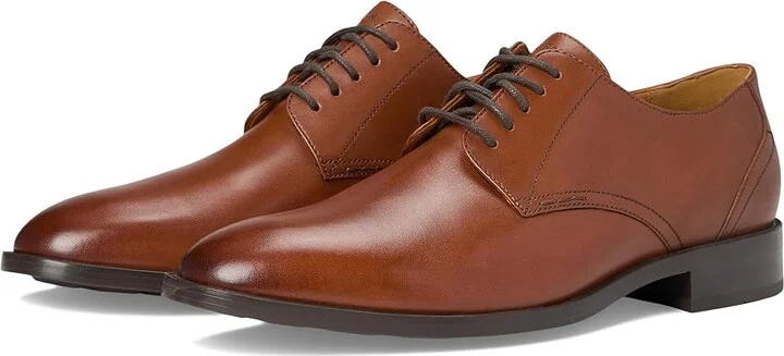 Cole Haan Hawthorne Plain Oxford Men's Shoes British Tan : 10 D - Medium, Leather