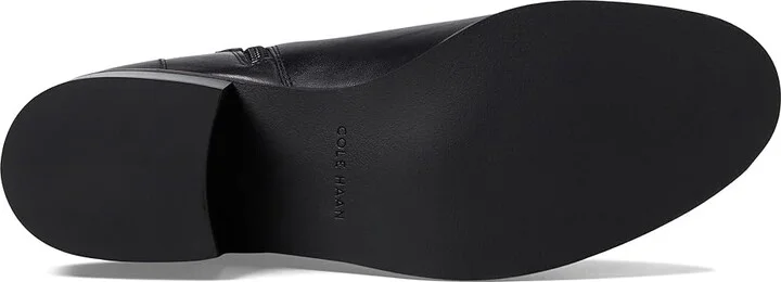 Cole Haan Holis Buckle Bootie Women's Boots Black Leather : 8 B - Medium - Image 3