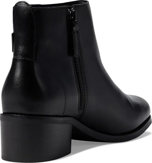Cole Haan Holis Buckle Bootie Women's Boots Black Leather : 8 B - Medium - Image 4