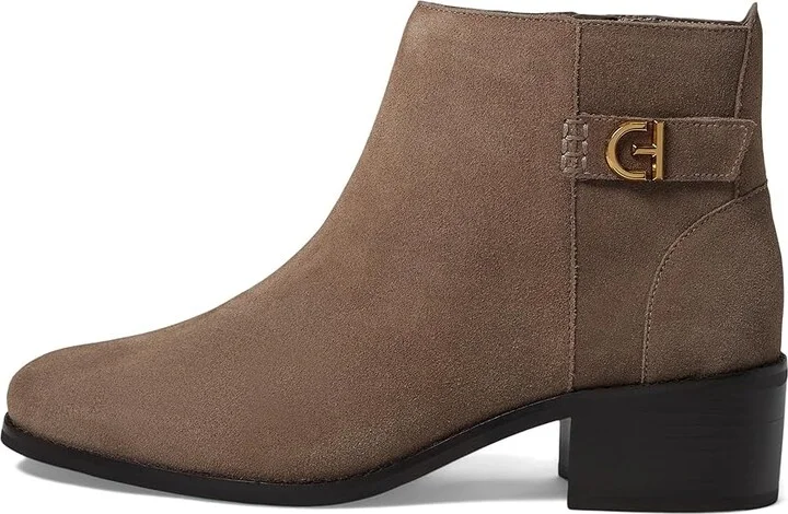 Cole Haan Holis Buckle Bootie Women's Boots Lava Suede : 6 B - Medium, Leather - Image 6