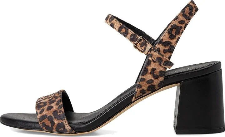 Cole Haan Josie Block Heel Sandals (65mm) Women's Sandals Leopard Print Suede : 10 B - Medium, Leather - Image 6