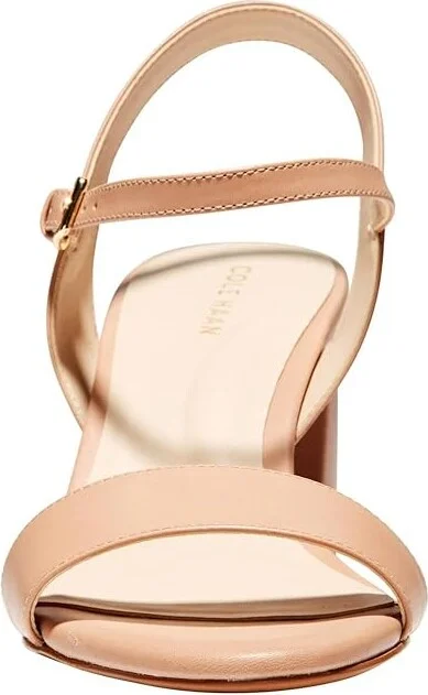 Cole Haan Josie Block Heel Sandals 65mm Women's Shoes Brush Leather : 7.5 B - Medium - Image 5
