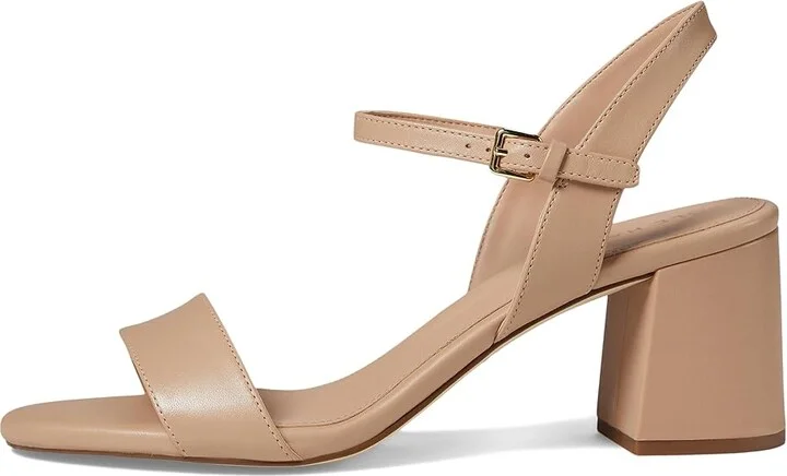 Cole Haan Josie Block Heel Sandals 65mm Women's Shoes Brush Leather : 7.5 B - Medium - Image 6
