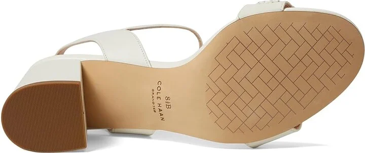 Cole Haan Josie Chain Sandals Women's Sandals Ivory Leather : 9.5 B - Medium - Image 3