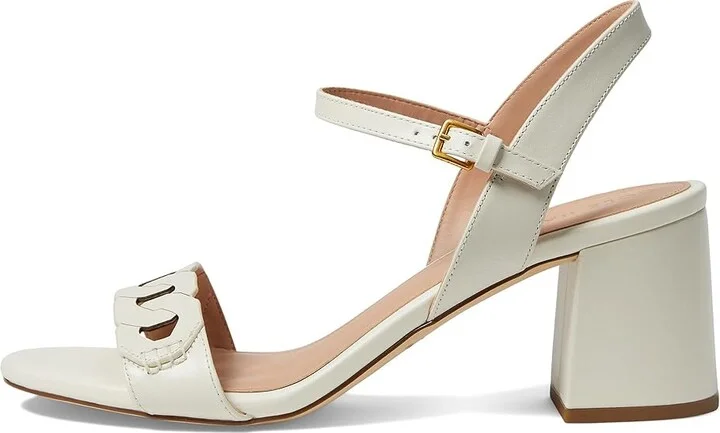 Cole Haan Josie Chain Sandals Women's Sandals Ivory Leather : 9.5 B - Medium - Image 6