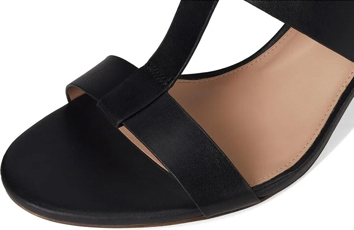 Cole Haan Josie T-Strap Sandals Women's Sandals Black Leather : 5 B - Medium - Image 7