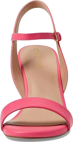 Cole Haan Josie Wedge Sandals Women's Sandals Camelia Rose Leather/Cork : 9 B - Medium - Image 2