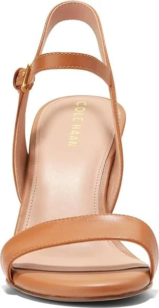 Cole Haan Josie Wedge Sandals Women's Sandals Pecan Leather : 10.5 B - Medium - Image 5