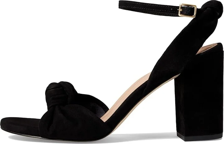 Cole Haan Kaycee Knotted Sandal Women's Shoes Black Eco Flora/Brushed Gold/Black Outsole : 11 B - Medium, Leather - Image 5