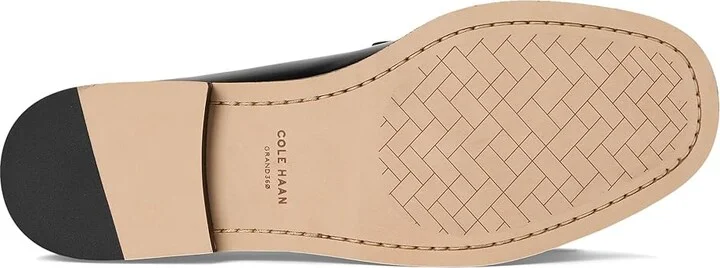 Cole Haan Lana Lux Tassel Loafers Women's Flat Shoes Black Box Leather : 6.5 B - Medium - Image 3