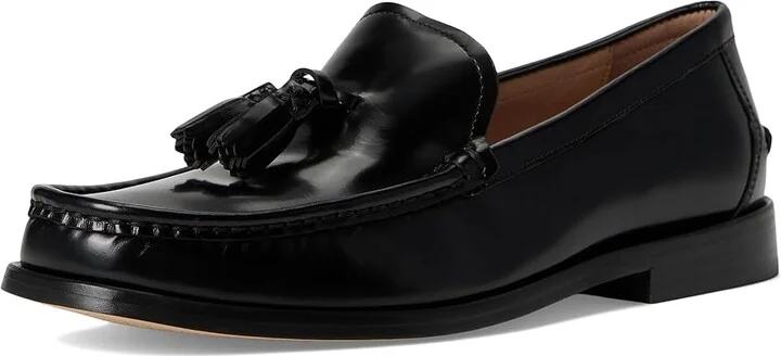 Cole Haan Lana Lux Tassel Loafers Women's Flat Shoes Black Box Leather : 6.5 B - Medium - Image 5