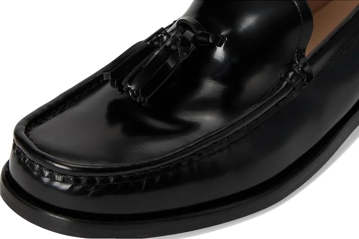 Cole Haan Lana Lux Tassel Loafers Women's Flat Shoes Black Box Leather : 6.5 B - Medium - Image 7