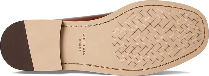 Cole Haan Lana Lux Tassel Loafers Women's Flat Shoes Dark Cuoio Box Leather : 6 B - Medium - Image 3