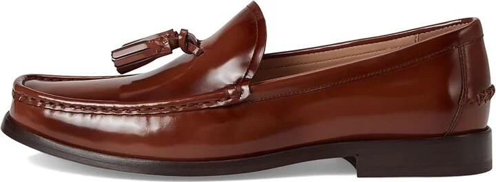 Cole Haan Lana Lux Tassel Loafers Women's Flat Shoes Dark Cuoio Box Leather : 6 B - Medium - Image 6