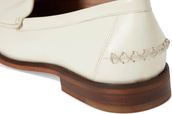 Cole Haan Lana Lux Tassel Loafers Women's Flat Shoes Ivory Box Leather : 8 B - Medium - Image 7