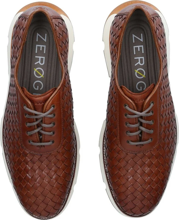 Cole Haan Leather 4.Zerøgrand Oxford Sneakers - Image 4