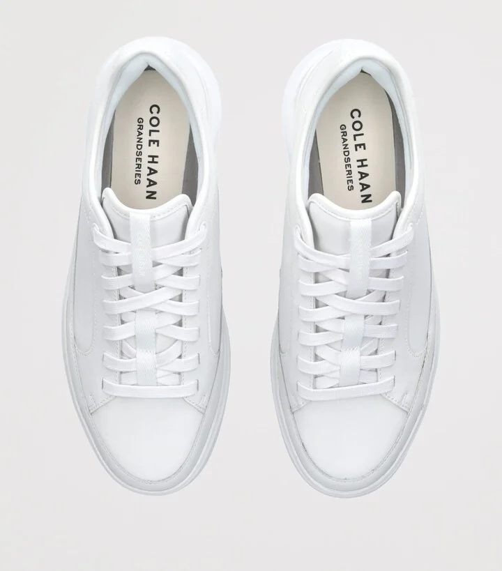 Cole Haan Leather GrandPrø All Day Court Sneakers - Image 4