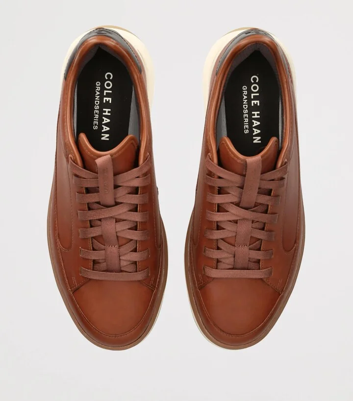 Cole Haan Leather GrandPrø All Day Court Sneakers - Image 4