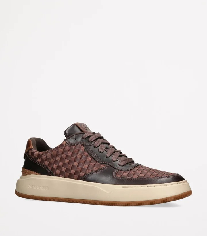 Cole Haan Leather GrandPrø Crossover Sneakers - Image 3