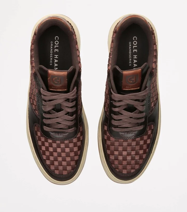 Cole Haan Leather GrandPrø Crossover Sneakers - Image 4