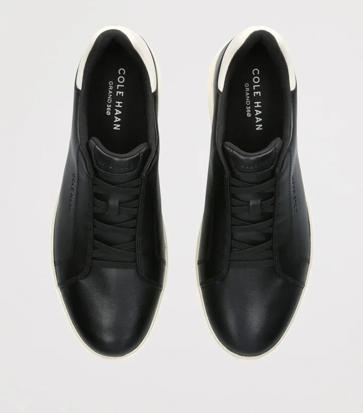 Cole Haan Leather GrandPrø Luxe Slip-On Sneakers - Image 4