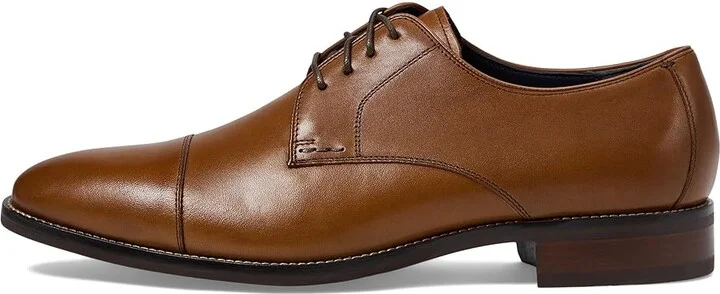 Cole Haan Lenox Hill Cap Ox Men's Lace up casual Shoes British Tan : 11.5 EE - Wide, Leather - Image 7