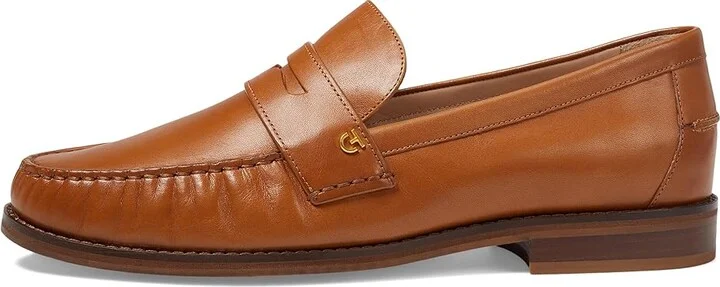 Cole Haan Lux Pinch Penny Loafers Women's Shoes Pecan Leather : 8 B - Medium - Image 6