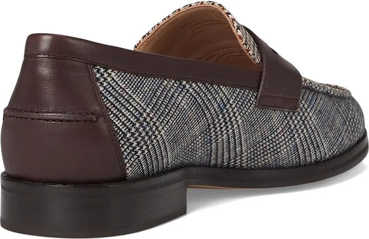 Cole Haan Lux Pinch Penny Loafers Women's Shoes Plaid Textle : 5.5 B - Medium, Leather - Image 4