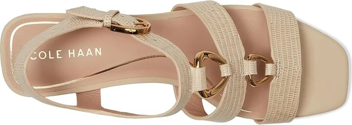 Cole Haan Lyanna Link Sandals Women's Sandals Oat Lizard Print Leather : 11 B - Medium - Image 2