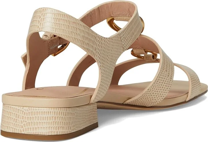 Cole Haan Lyanna Link Sandals Women's Sandals Oat Lizard Print Leather : 11 B - Medium - Image 4