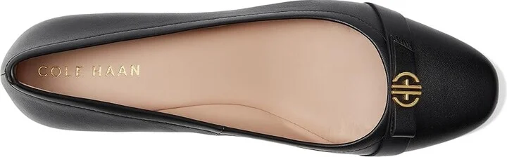 Cole Haan Malta Wedge 40 mm Women's Shoes Black Leather : 10 B - Medium - Image 2