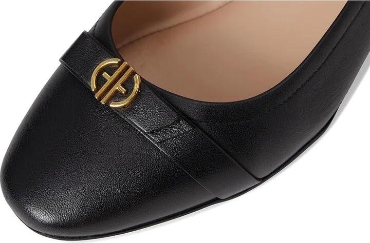 Cole Haan Malta Wedge 40 mm Women's Shoes Black Leather : 10 B - Medium - Image 7