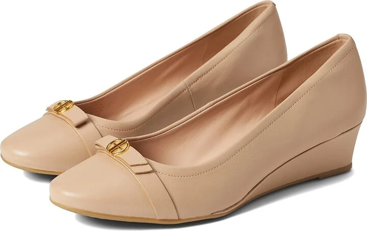 Cole Haan Malta Wedge 40 mm Women's Shoes Brush Leather : 10 B - Medium