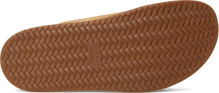 Cole Haan Marisol Footbed Sandals Women's Sandals Biscuit Suede : 11 B - Medium, Leather - Image 3