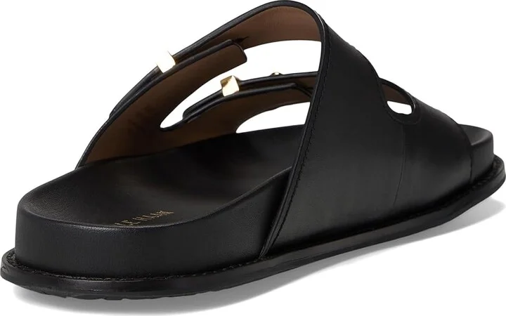 Cole Haan Marisol Footbed Sandals Women's Sandals Black Leather : 6.5 B - Medium - Image 4