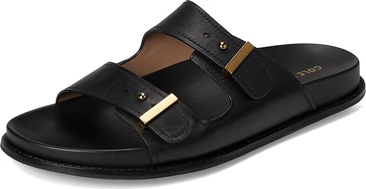 Cole Haan Marisol Footbed Sandals Women's Sandals Black Leather : 6.5 B - Medium - Image 5