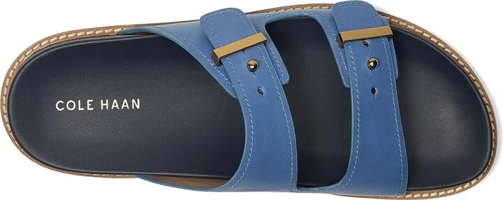 Cole Haan Marisol Footbed Sandals Women's Sandals Dutchblue/Navy Blazer Leather : 8.5 B - Medium - Image 2