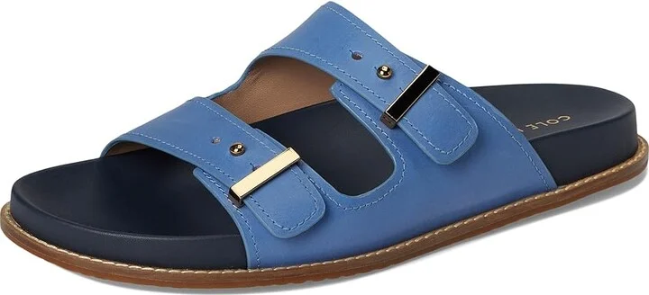 Cole Haan Marisol Footbed Sandals Women's Sandals Dutchblue/Navy Blazer Leather : 8.5 B - Medium - Image 5