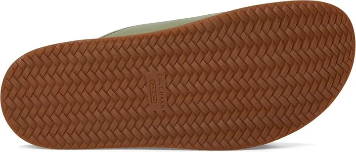 Cole Haan Marisol Footbed Sandals Women's Sandals Oil Green Leather : 5.5 B - Medium - Image 3