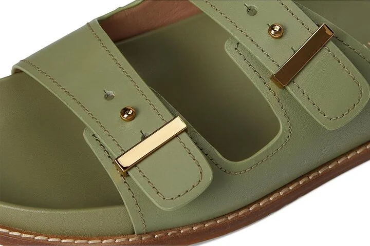 Cole Haan Marisol Footbed Sandals Women's Sandals Oil Green Leather : 5.5 B - Medium - Image 7