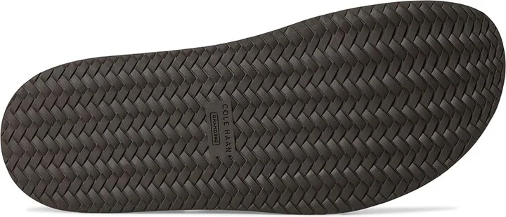 Cole Haan Marlee Fisherman Footbed Sandals Women's Sandals Dark Chocolate Leather : 7 B - Medium, Leather/Rubber - Image 3