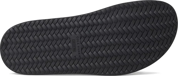 Cole Haan Marlee Fisherman Footbed Sandals Women's Sandals Dark Cuoio Leather : 6 B - Medium, Leather/Rubber - Image 3