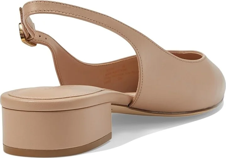 Cole Haan Mazie Slingback Flat Women's Flat Shoes Brush Leather : 5 B - Medium, Leather/Rubber - Image 4