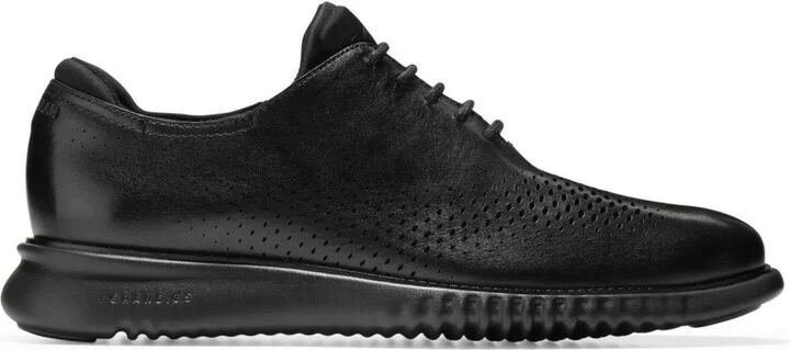 Cole Haan Men's 2.Zerogrand Laser Wing Oxford Shoes - Black, Black - Image 2