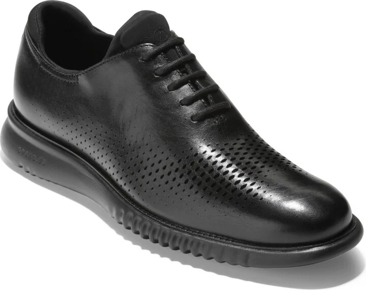 Cole Haan Men's 2.Zerogrand Laser Wing Oxford Shoes - Black, Black